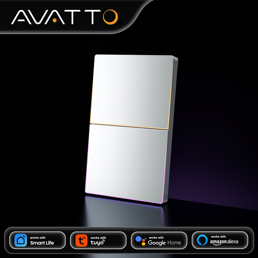 Smart Light Switch Wifi - AVATTO 1/2/3/4 Gang WiFi Smart Light