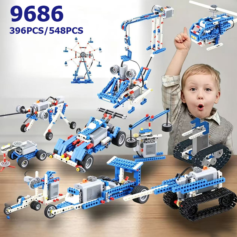 Stem Robotics Kit - 9686 STEM Educational Set Technical Simple