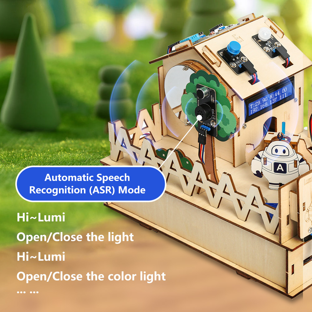 ACEBOTT Smart Home STEM STEAM  - Esp32 Smart Home Kit ulasan dan harga