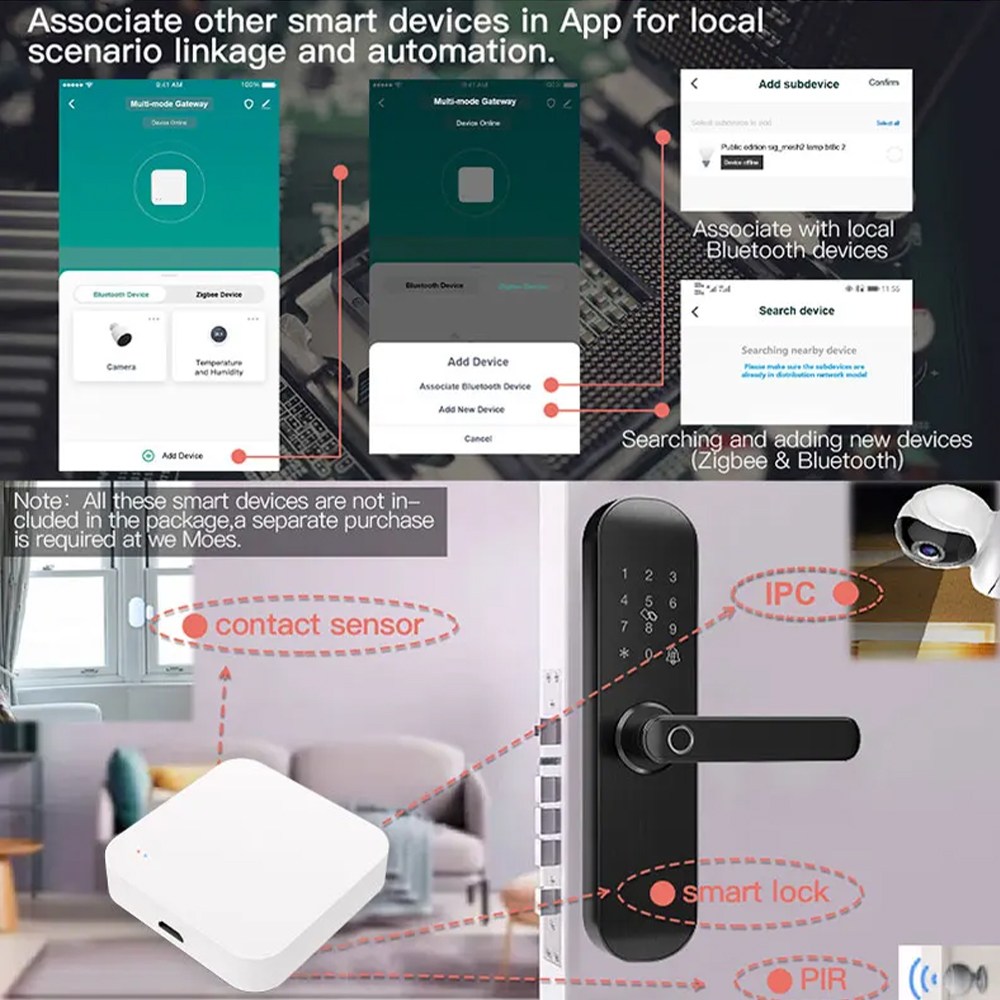 Tuya Zigbee Bluetooth Multi-mo - Smart Home Automation Kit ulasan dan harga