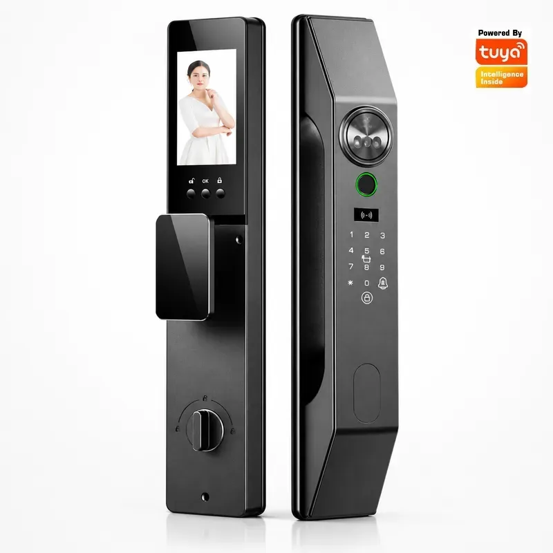 Multilingual Facial Recognitio - Smart Door Lock Wifi ulasan dan harga