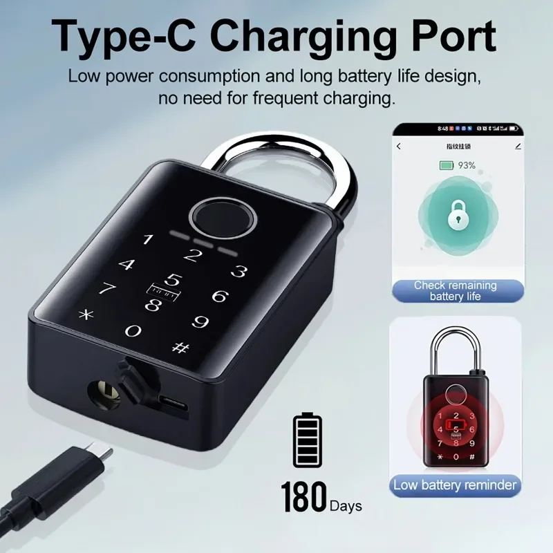 Tuya Smart Door Lock Fingerpri - Smart Door Lock Wifi ulasan dan harga