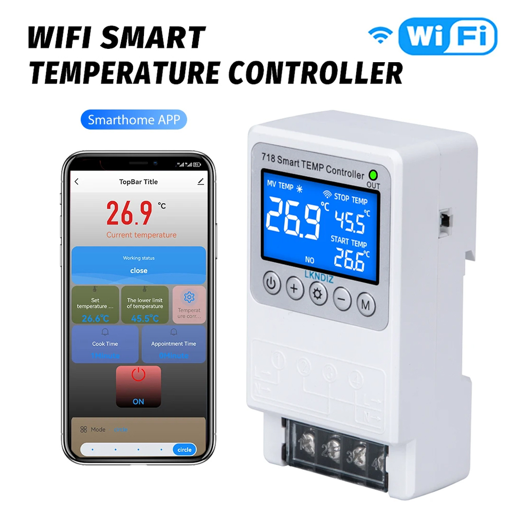 Temperature Smart WIFI  Contro - Wifi Thermostat ulasan dan harga