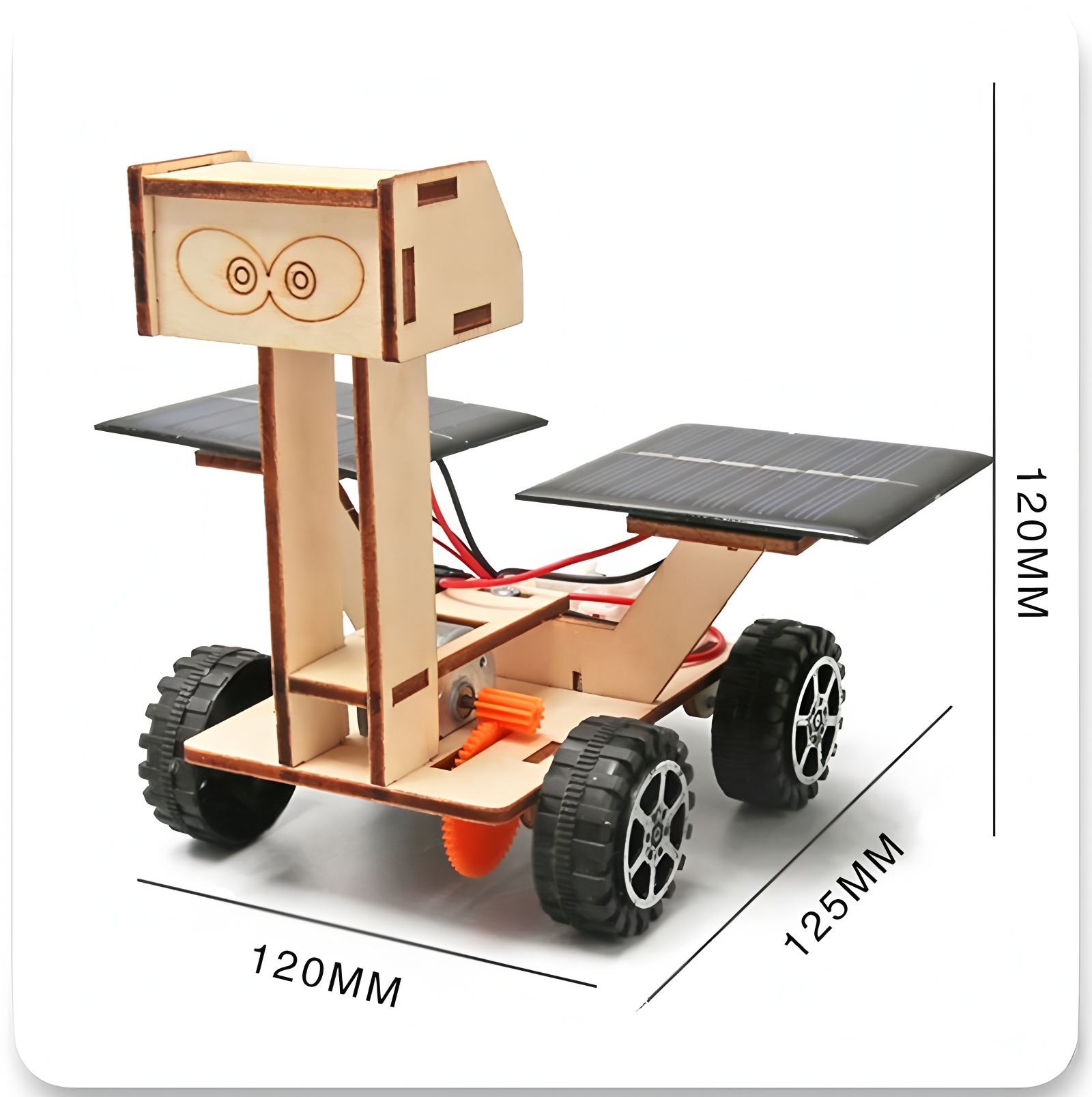 Solar Car Lunar Exploration Ve - Stem Robotics Kit ulasan dan harga