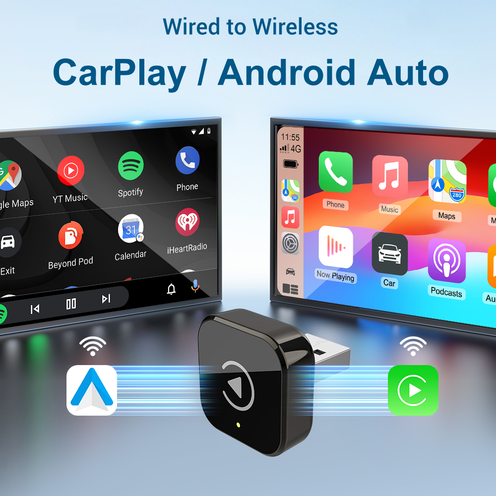 Wireless Carplay Adapter Andro - Wifi Smart Plug ulasan dan harga