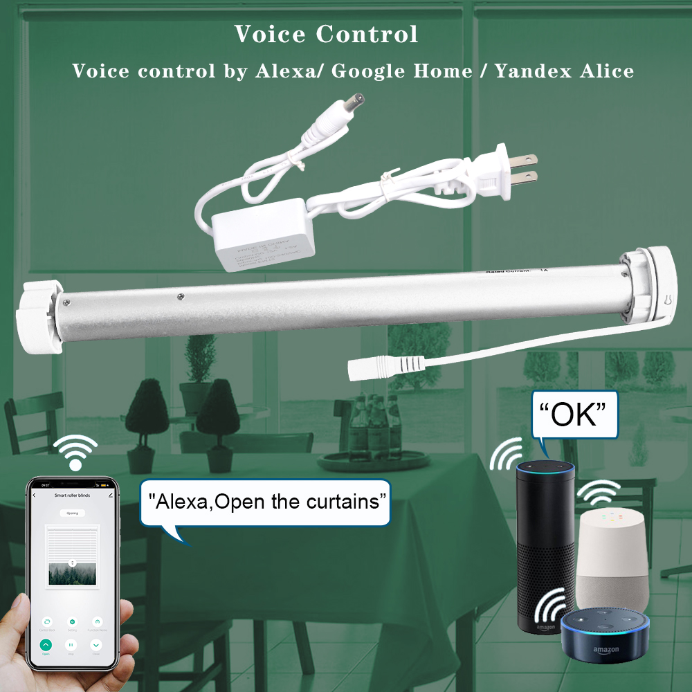 Tuya WiFi Mini Motorize Roller - Smart Home Automation Kit ulasan dan harga