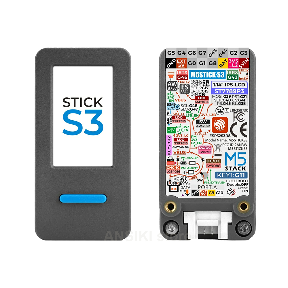 M5Stack M5StickS3 ESP32-S3 IoT - Electronics Project Kit ulasan dan harga