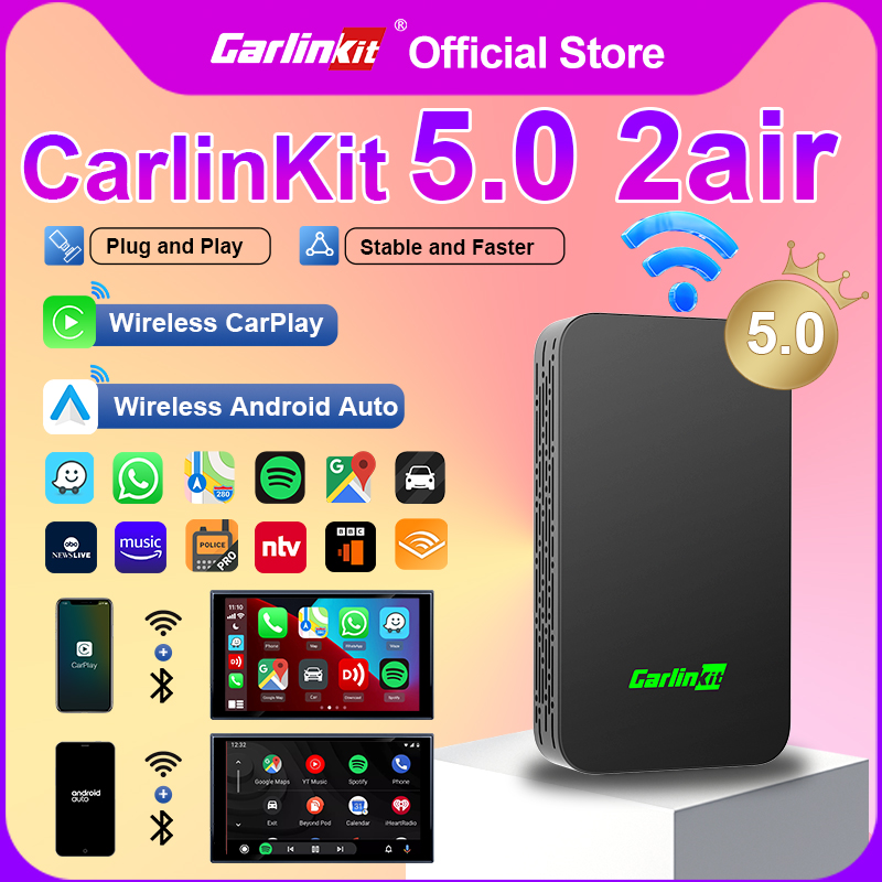 CarlinKit 5.0 Wired to Wireles - Wifi Smart Plug ulasan dan harga