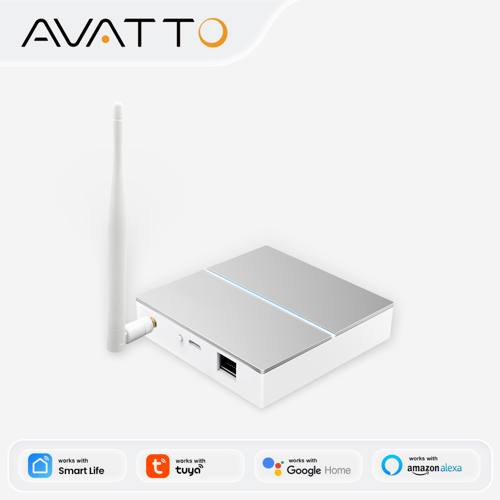 AVATTO Tuya ZigBee Gateway wit - Smart Home Automation Kit ulasan dan harga