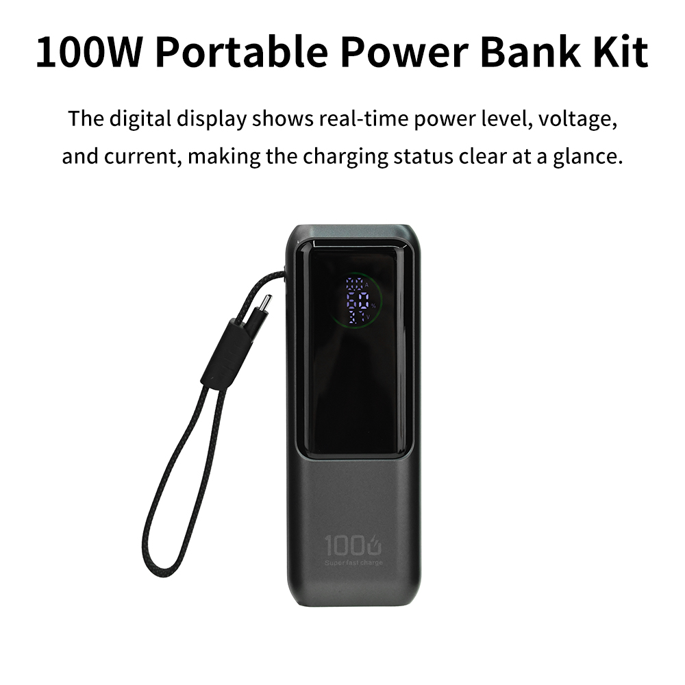 PD 100W Fast Charging Power Ba - Electronics Project Kit ulasan dan harga