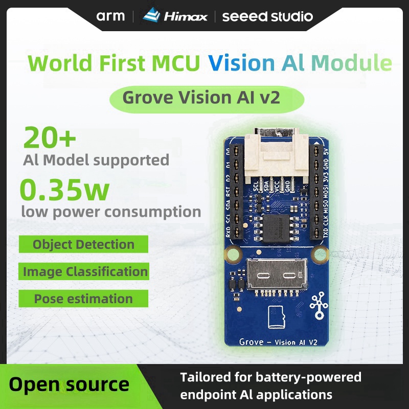 Grove Vision AI V2 Kit - Arm C - Sensor Kit Arduino ulasan dan harga