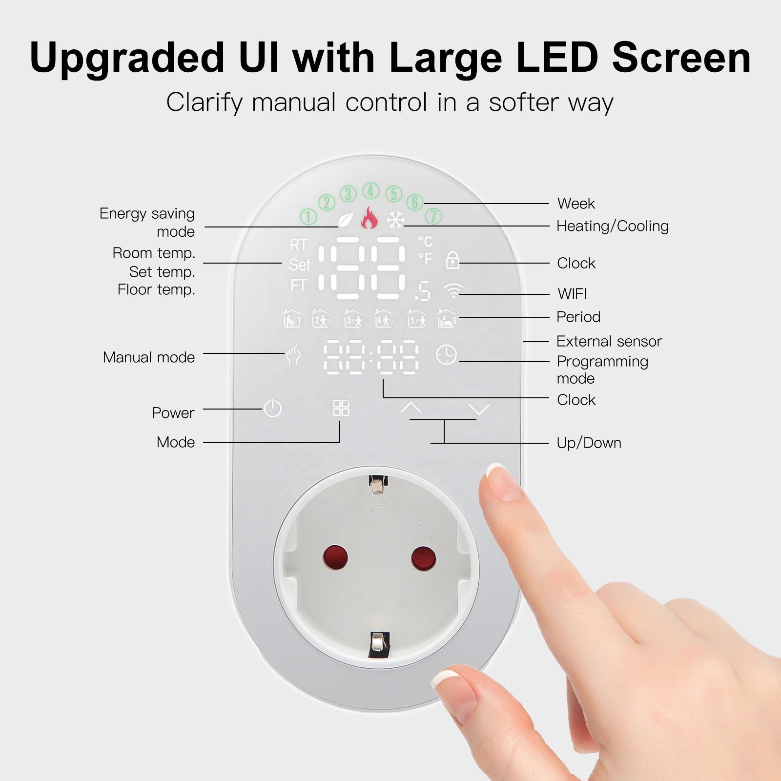 Smart WiFi Programmable LED Te - Wifi Smart Plug ulasan dan harga