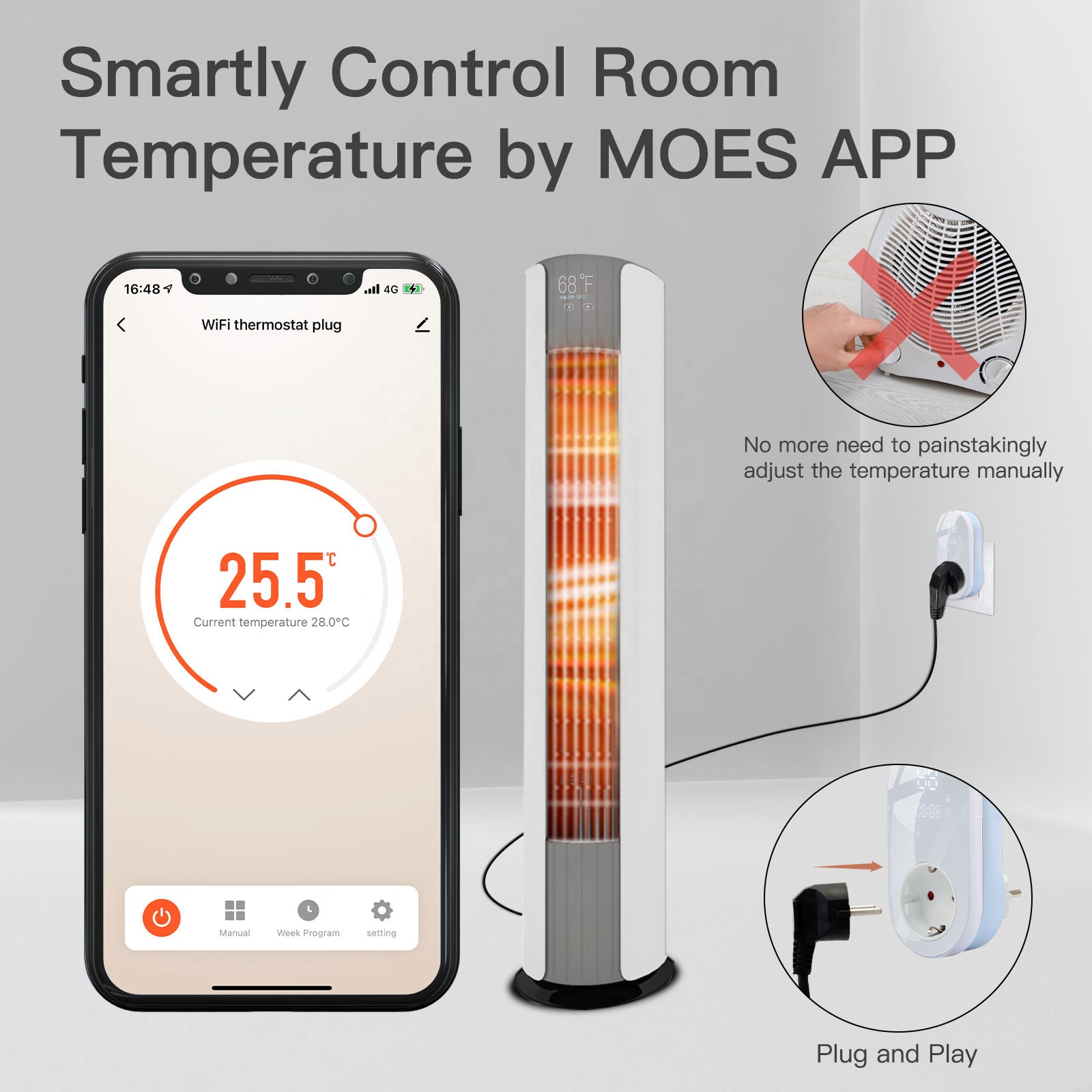 Smart WiFi Programmable LED Te - Wifi Smart Plug ulasan dan harga