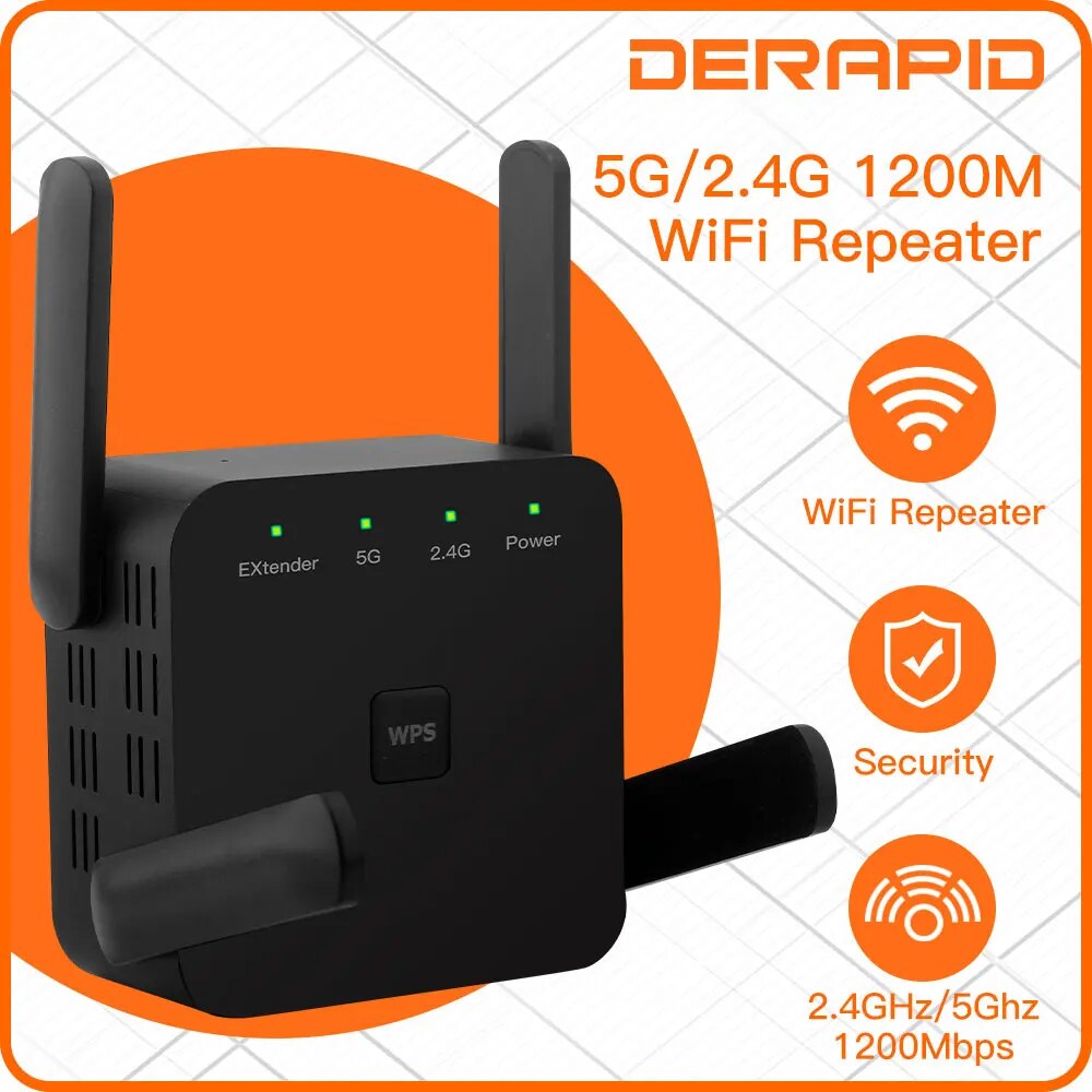 WiFi Repeater 1200Mbps 2.4GHz/ - Wifi Smart Plug ulasan dan harga