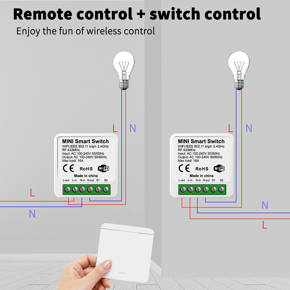 Tuya WiFi Smart Light Switch S - Smart Light Switch Wifi ulasan dan harga
