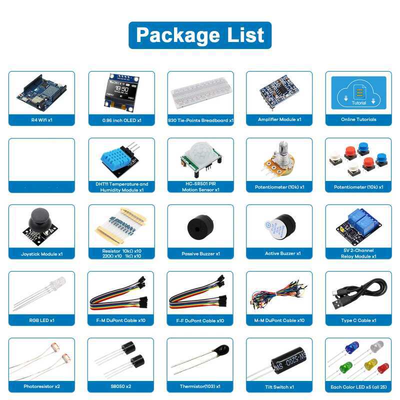 UNO R4 WiFi Compatible Develop - Electronics Project Kit ulasan dan harga
