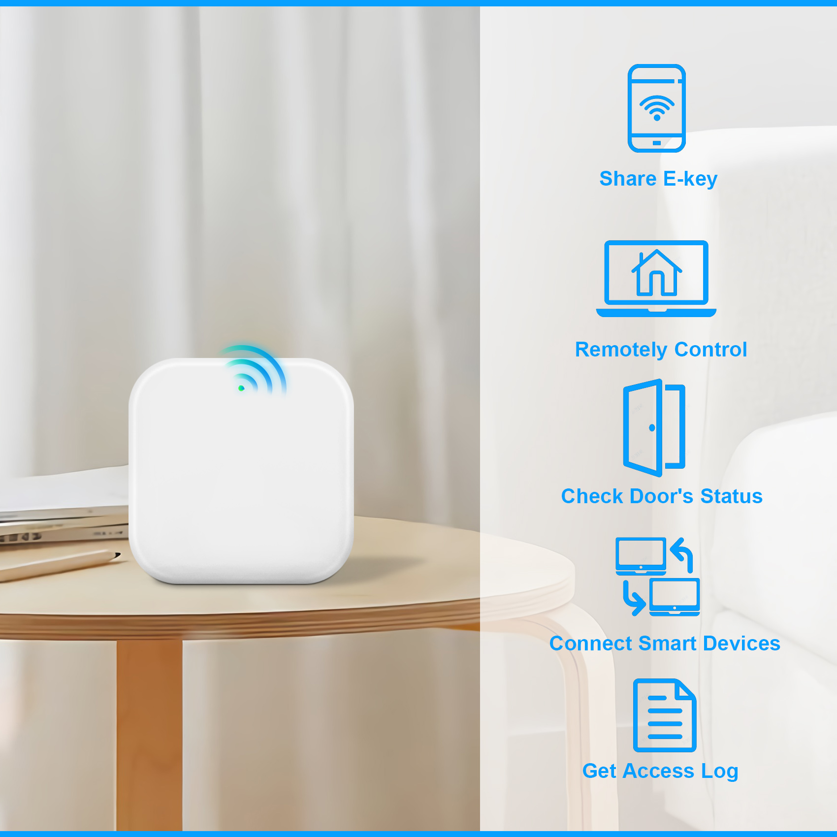 [HOT!】 G2 Gateway For TT Lock  - Smart Door Lock Wifi ulasan dan harga