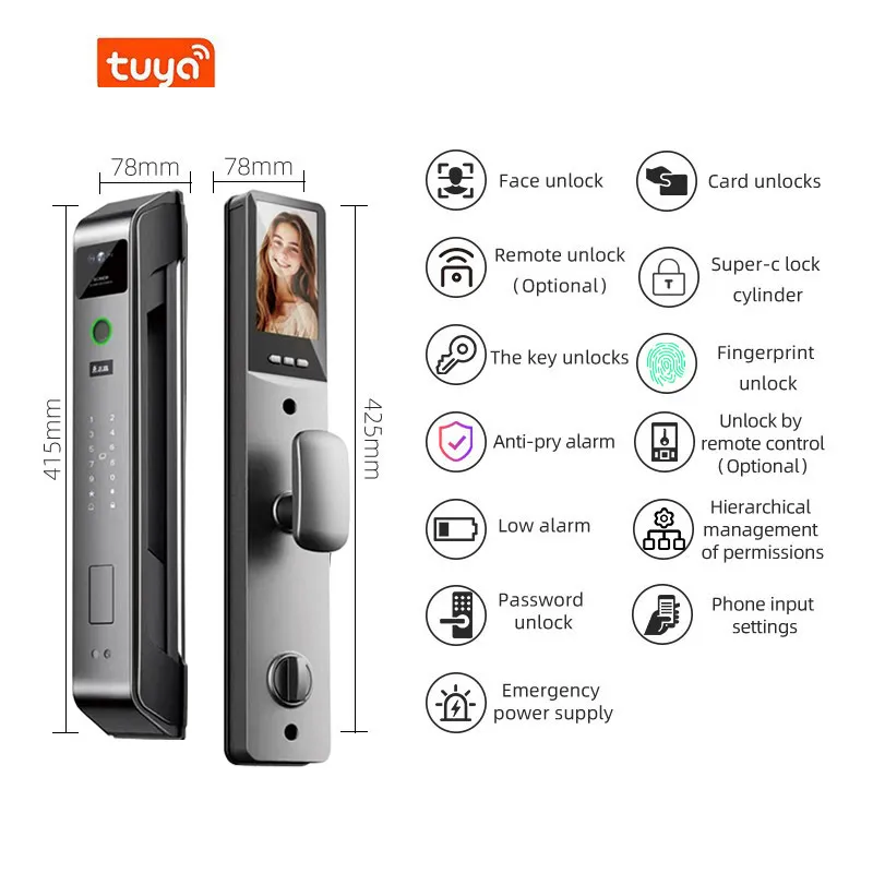Russian Split 8560 Smart Finge - Smart Door Lock Wifi ulasan dan harga