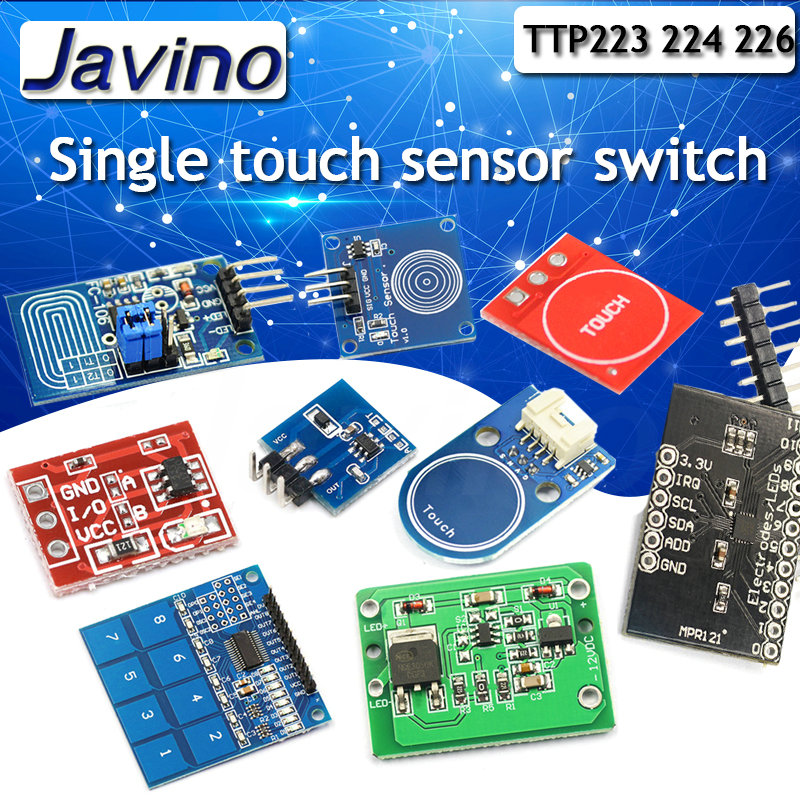 1/4/8/16 Channel TTP223 TTP224 - Sensor Kit Arduino ulasan dan harga