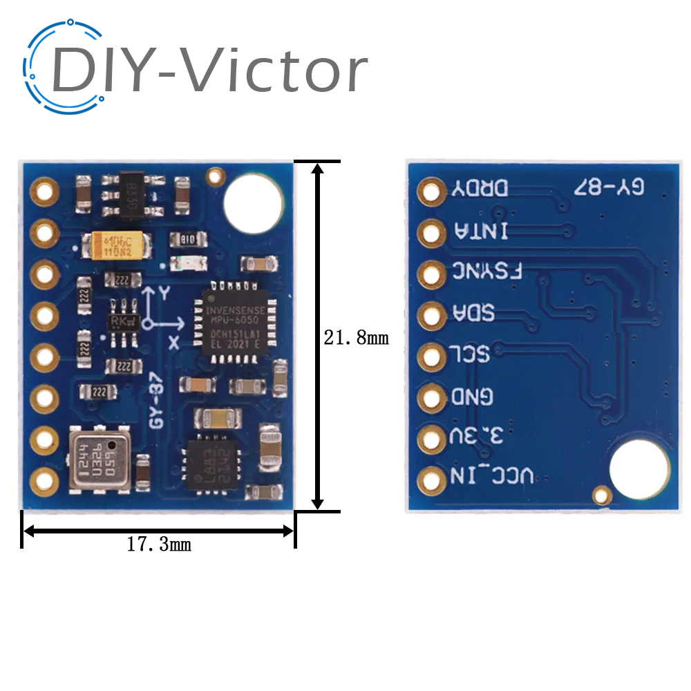 GY-87 10DOF Module Original MP - Sensor Kit Arduino ulasan dan harga