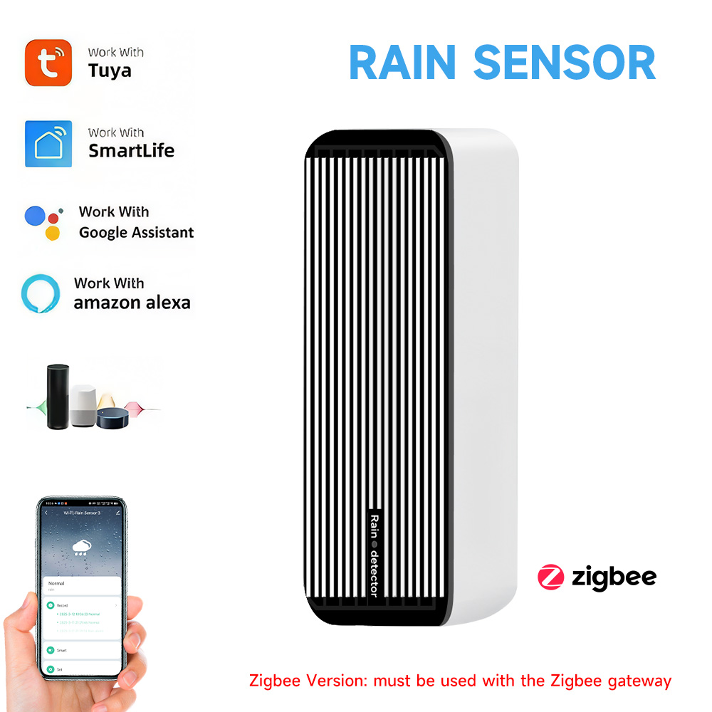 Tuya ZigBee Rain Sensor Tuya R - Smart Home Automation Kit ulasan dan harga