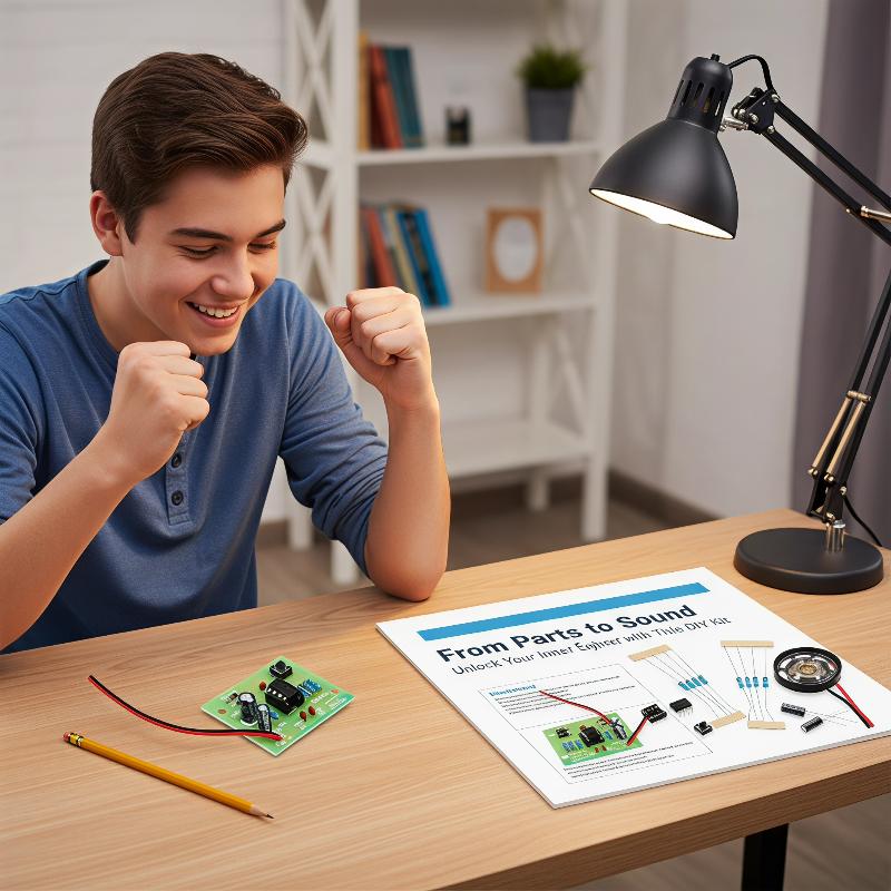 NE555 Doorbell DIY Soldering P - Electronics Project Kit ulasan dan harga