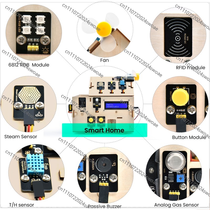 For IoT Smart Home Electronic  - Esp32 Smart Home Kit ulasan dan harga