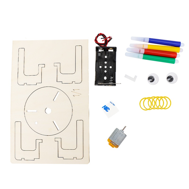 DIY Electric Vibration Graffit - Stem Robotics Kit ulasan dan harga