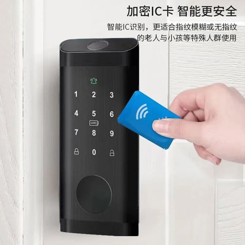 Fingerprint Lock Waterproof Tu - Smart Door Lock Wifi ulasan dan harga