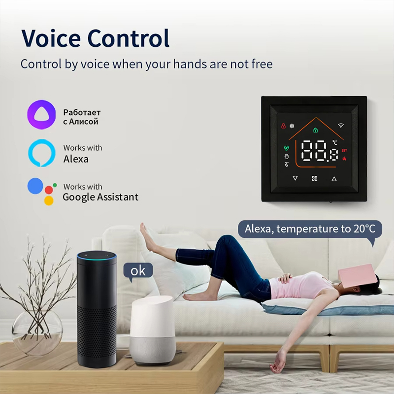 Smart WiFi Thermostat Works Tu - Wifi Thermostat ulasan dan harga
