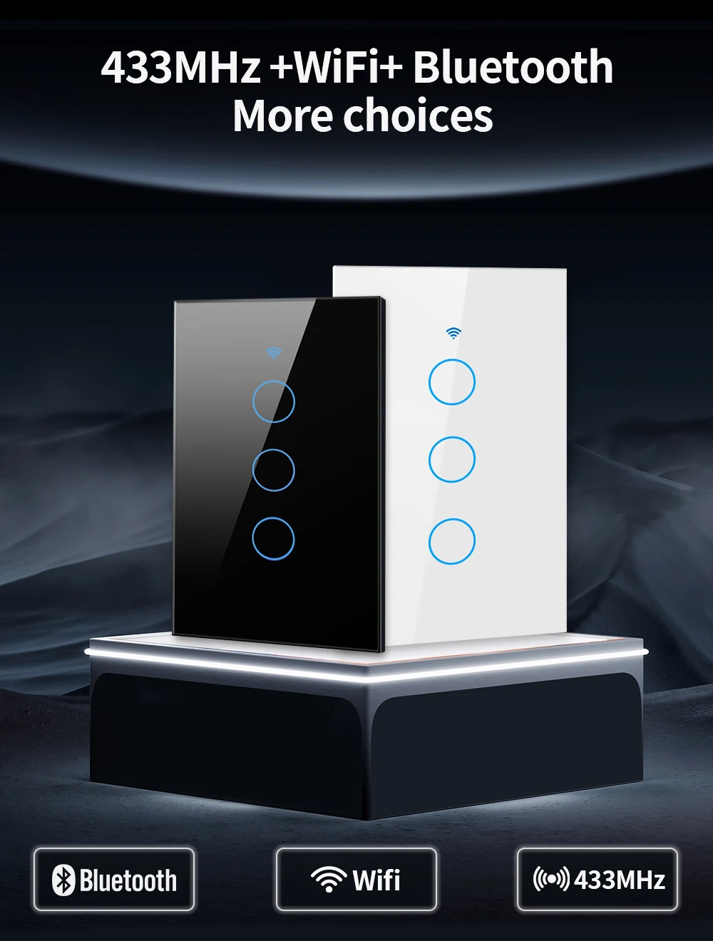 TNCE Tuya WiFi/Zigbee Smart Li - Smart Light Switch Wifi ulasan dan harga