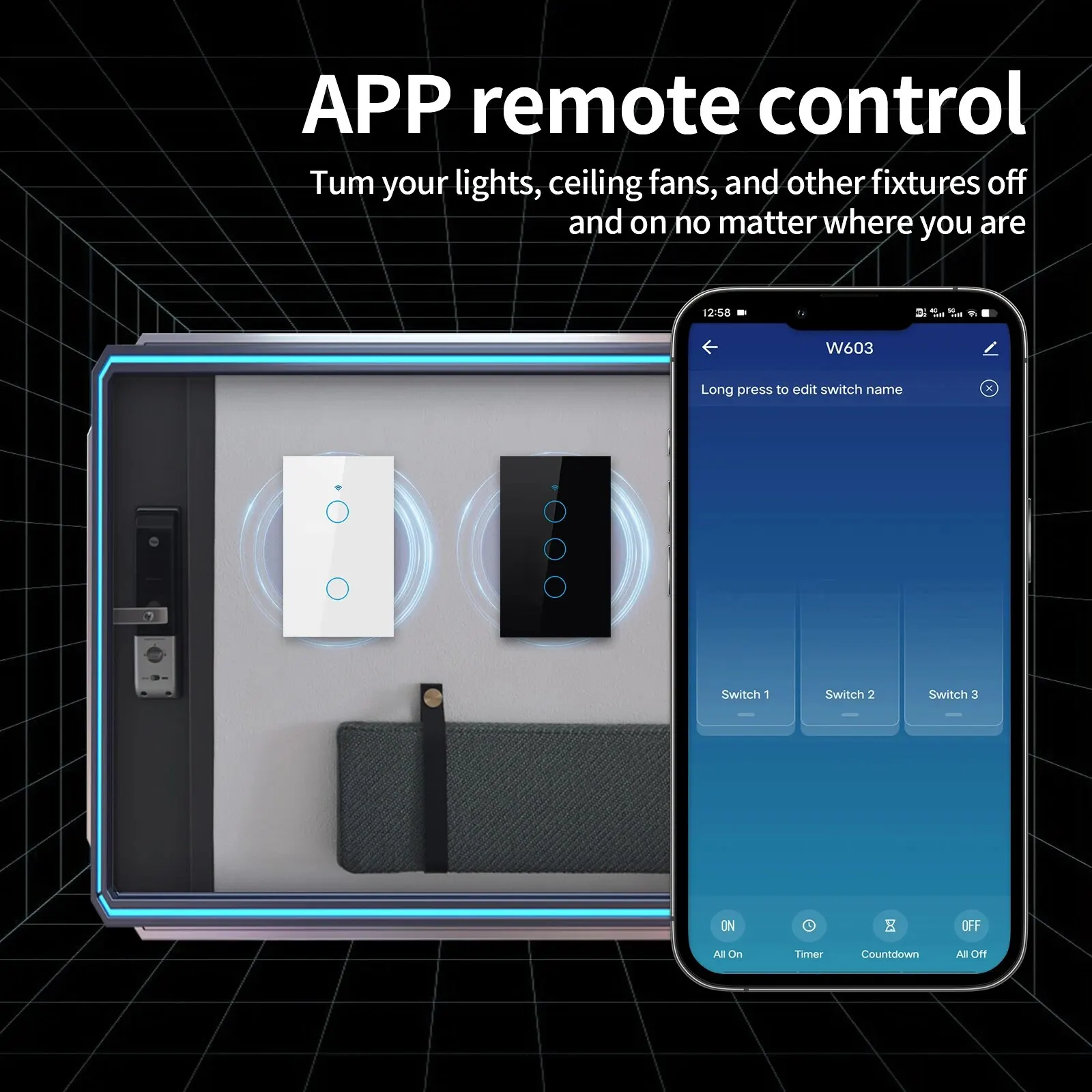 TNCE Tuya WiFi/Zigbee Smart Li - Smart Light Switch Wifi ulasan dan harga