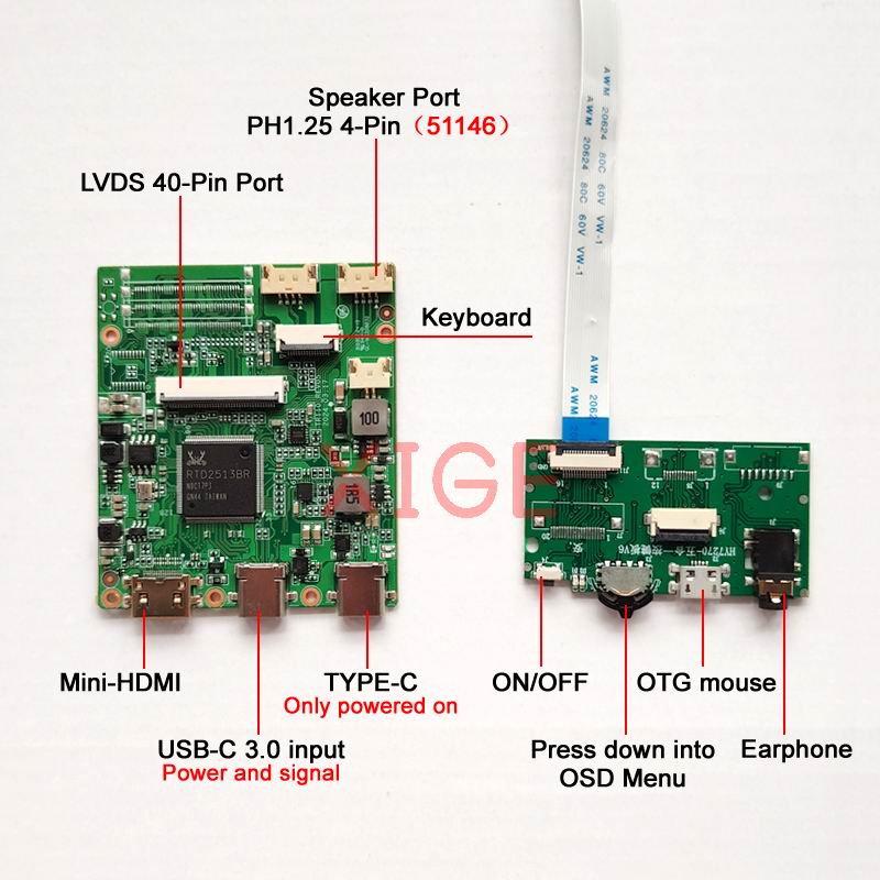 Fit LP173WD1(TL)-TLA1/TLB2/TLC - Microcontroller Kit ulasan dan harga