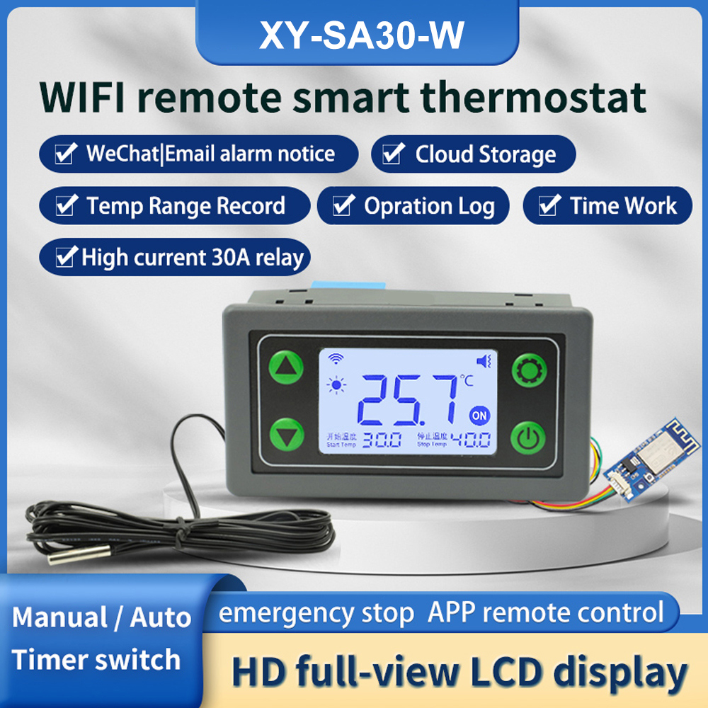 ST10-W/SA10-W/SA30-W/ST30-W DC - Wifi Thermostat ulasan dan harga