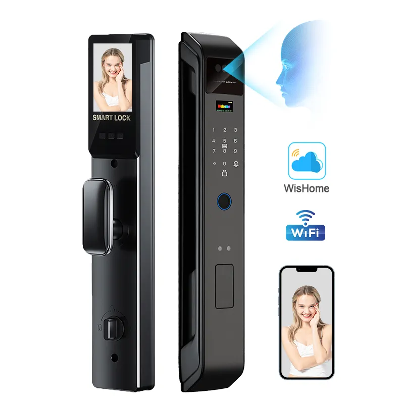 Enrique Wishome 3D Face Finger - Smart Door Lock Wifi ulasan dan harga