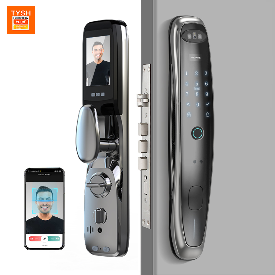 Tuya WiFi Camera Smart Lock 3D - Smart Door Lock Wifi ulasan dan harga