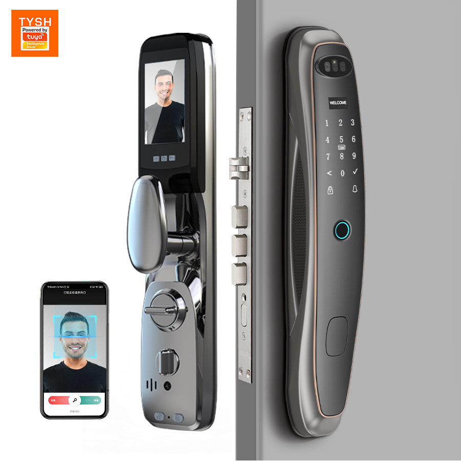 Tuya WiFi Camera Smart Lock 3D - Smart Door Lock Wifi ulasan dan harga