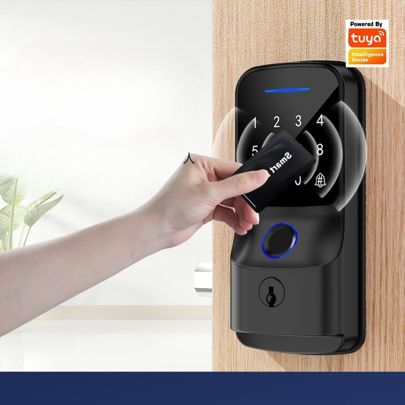 Automatic Deadbolt Lock Smart  - Smart Door Lock Wifi ulasan dan harga