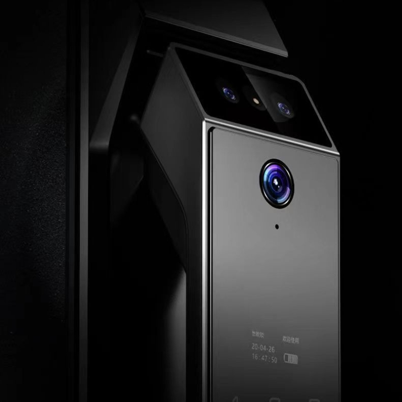 3D Facial Recognition Fingerpr - Smart Door Lock Wifi ulasan dan harga