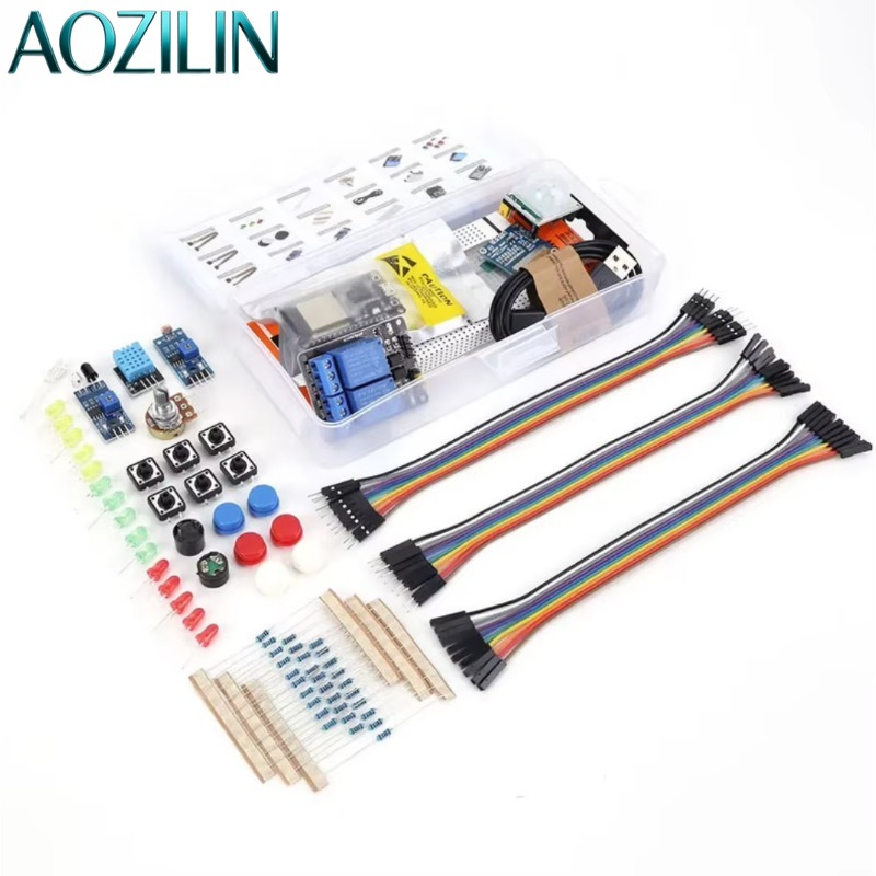 AOZILIN 10 Sets ESP32 Beginner - Iot Kit Beginner ulasan dan harga