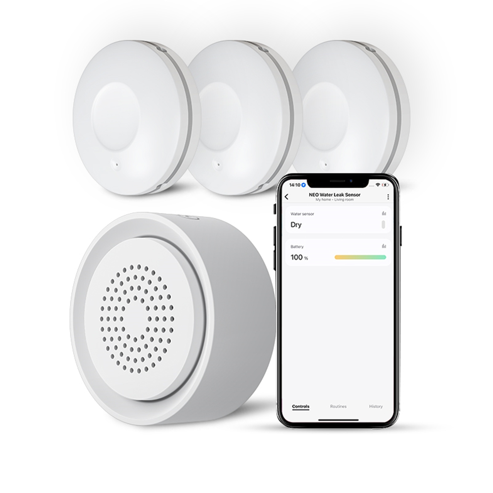 BTLIFE-Flood Detector With Sir - Smart Home Automation Kit ulasan dan harga