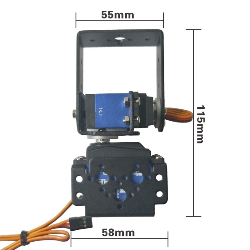 2 DOF Robotic Pan And Tilt Ser - Sensor Kit Arduino ulasan dan harga