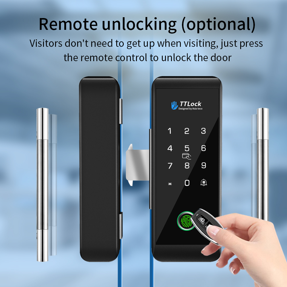TTLOCK Smart Glass Lock Finger - Smart Door Lock Wifi ulasan dan harga