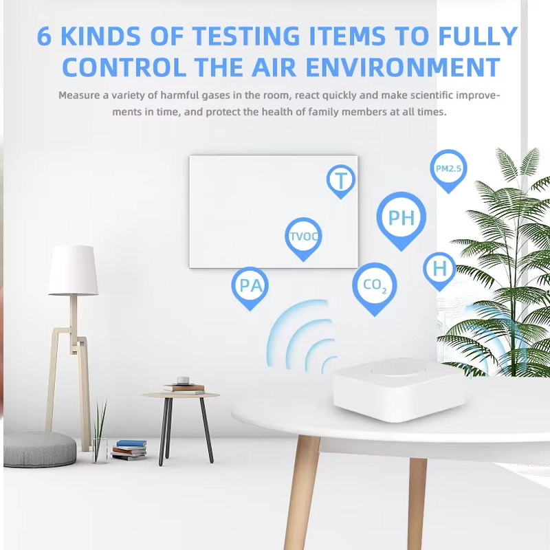 Tuya ZigBee/WiFi Air Quality D - Wifi Thermostat ulasan dan harga