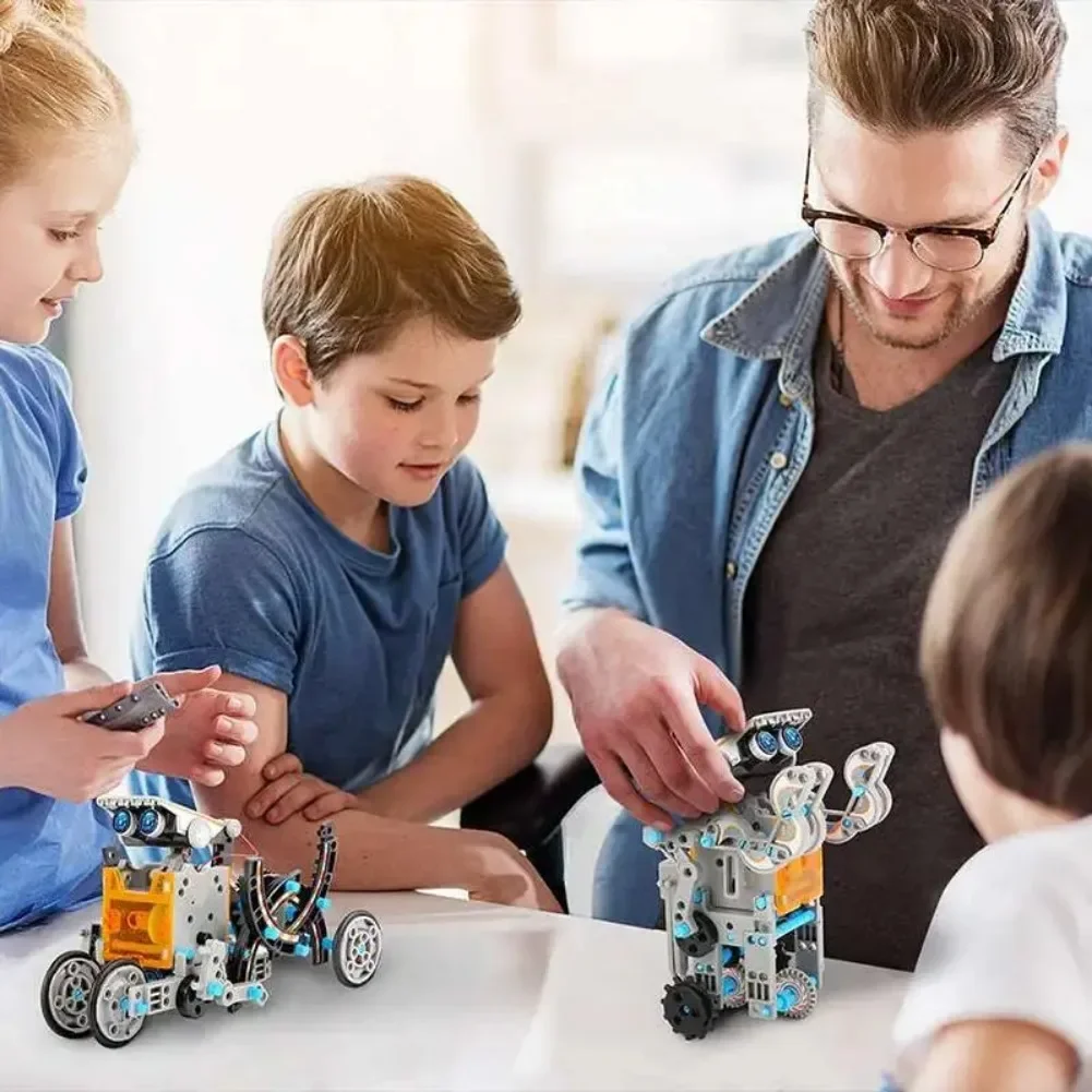 13 in 1 Solar Powered Robot Sc - Electronics Project Kit ulasan dan harga